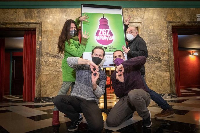Presentación de la VIII edición del Festival Zaragoza Improvisa