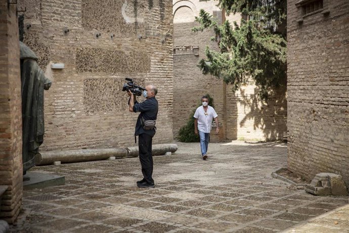 Primer día de reapertura del Espacio Cultural Santa Clara tras la crisis sanitaria desencadenada por el COVID-19. En Sevilla, (Andalucía, España), a 02 de Junio de 2020. (Foto de archivo).