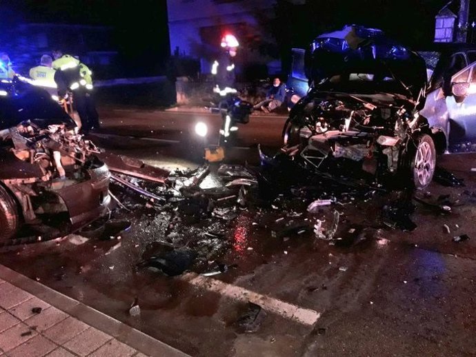 Estado de los vehículos implicados en la colisión