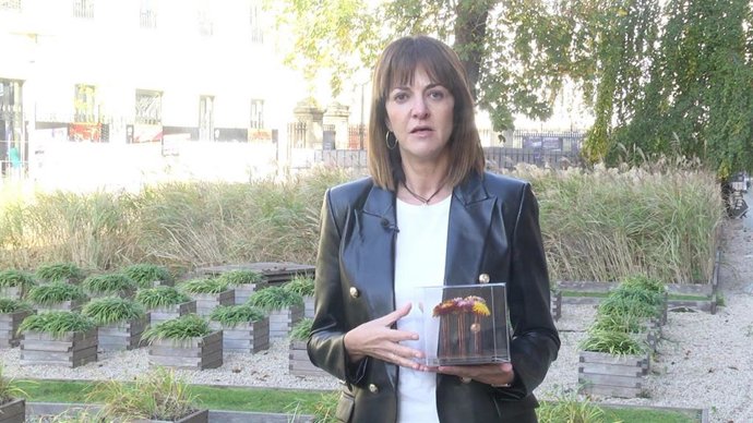 La secretaria general del PSE-EE y vicelehendakari, Idoia Mendia.