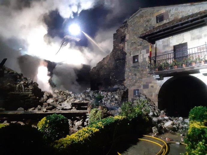 Incendio cuadra Villasuso