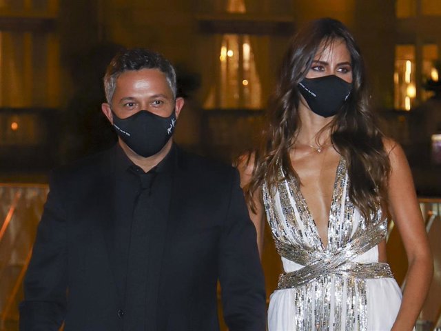 Alejandro Sanz y Rachel Valdés, en el pasado Festival de cine de San Sebastián