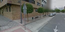 Calle Emilia Pardo Bazán, por donde pasará una de las rutas municipales.