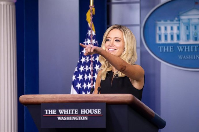 Kayleigh McEnany, portavoz de la Casa Blanca