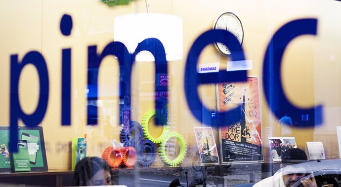 El logo de Pimec, en una imagen de archivo