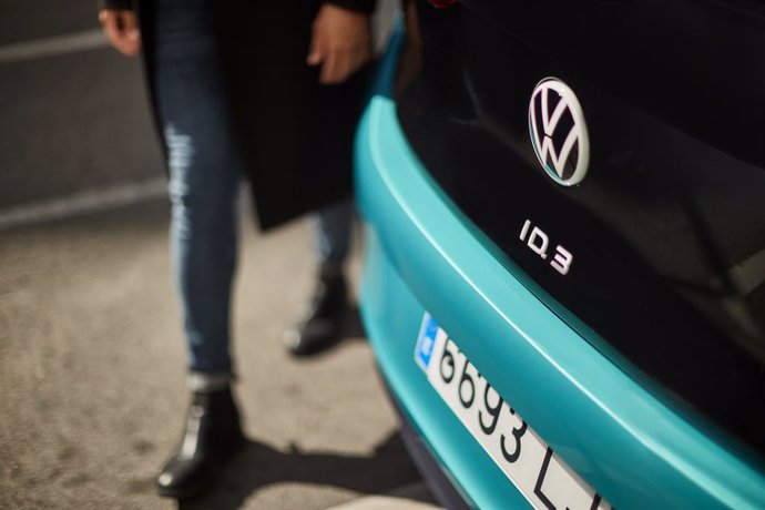 Logo de Volkswagen en el nuevo ID.3 100% eléctrico.