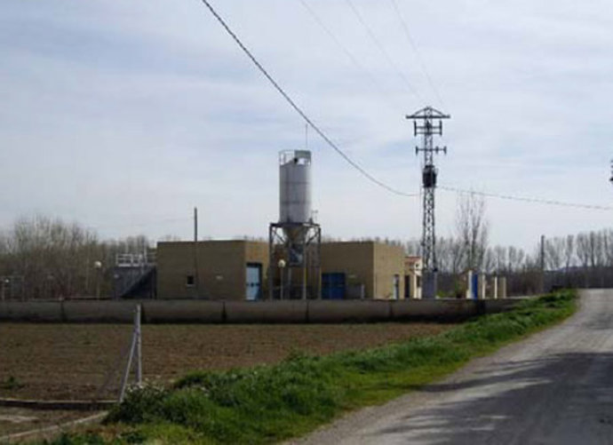 Pla obert de la depuradora d'Alcarrs, en una imatge d'arxiu. (Horitzontal)