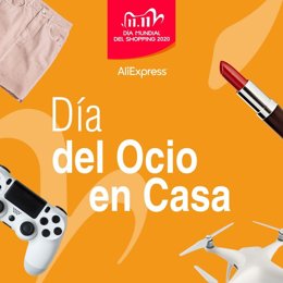 AliExpress celebra el Día del Ocio en Casa,