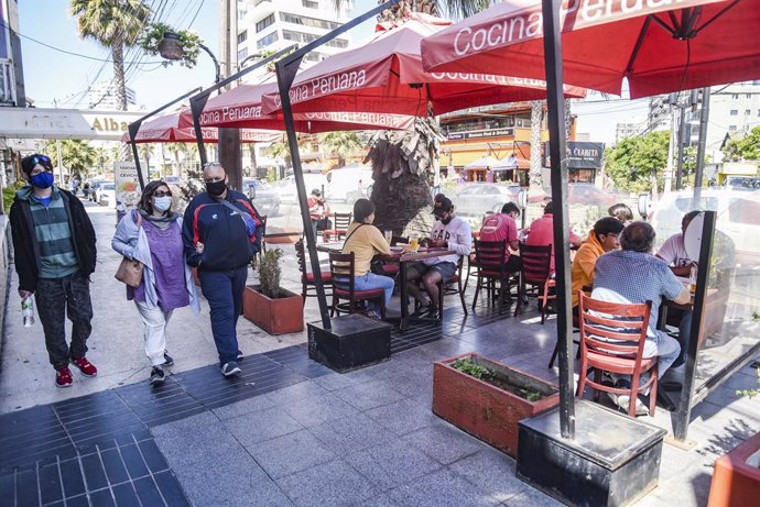 Cafetería en la ciudad chilena de Viña del Mar