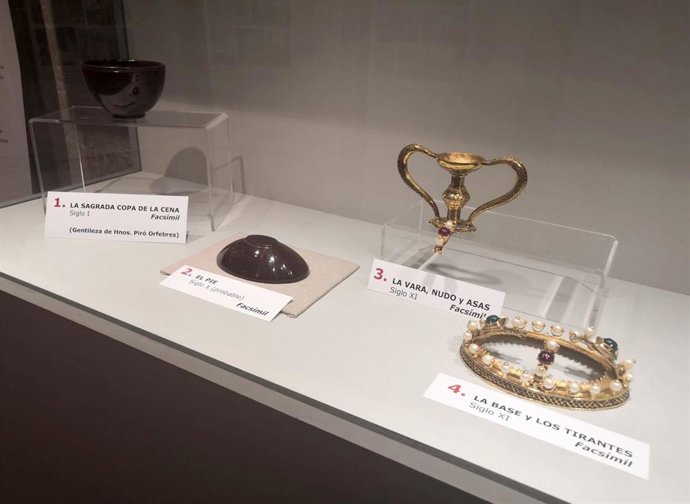 Réplica despiezada del Santo Cáliz