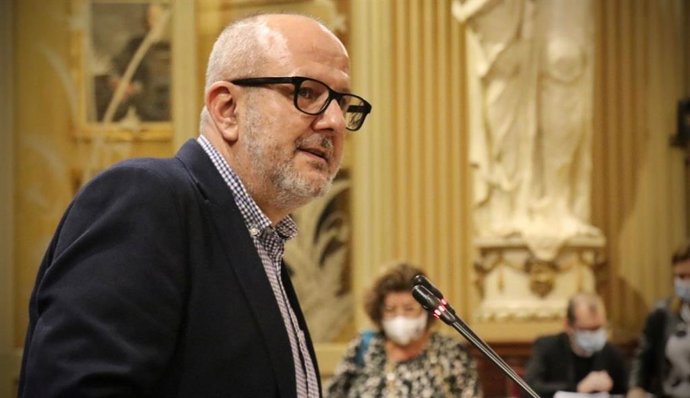 El portavoz de MÉS per Mallorca en el Parlament, Miquel Ensenyat.
