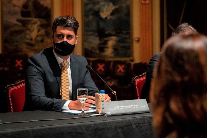 El alcalde de La Laguna, Luis Yeray Gutiérrez