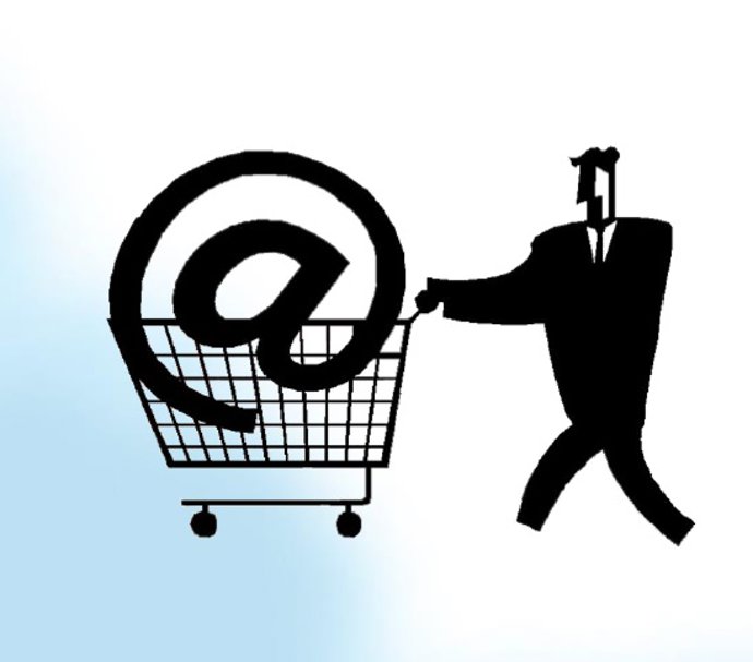 Logo de comercio  electrónico