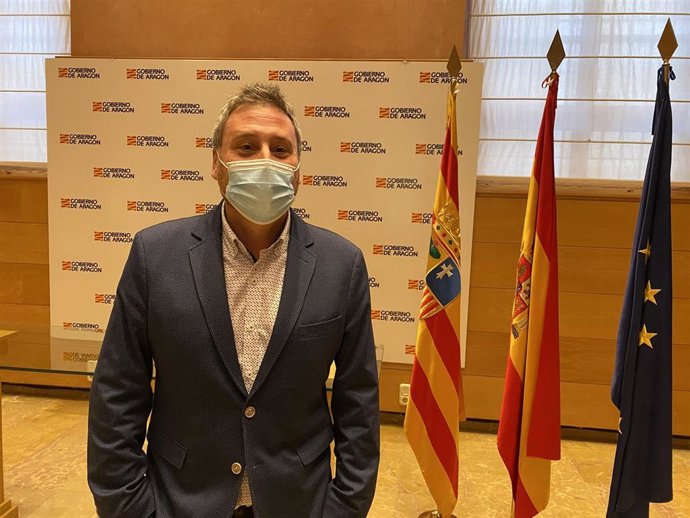 El consejero de Vertebración del Territorio, Movilidad y Vivienda del Gobierno de Aragón, José Luis Soro.