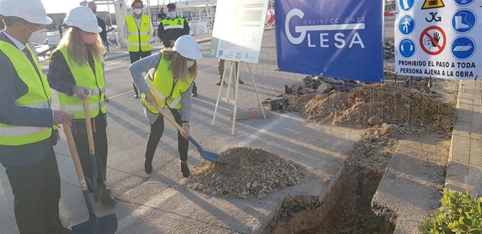 Marifrán Carazo en el puerto de Rota