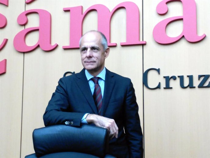 El presidente de la Cámara de Tenerife, Santiago Sesé