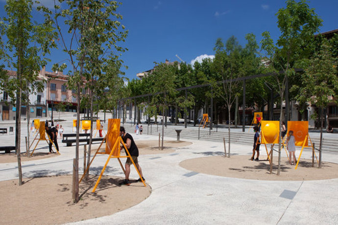 Pla general de les installacions del projecte, en una imatge cedida aquest 10 de novembre del 2020. (Horitzontal)