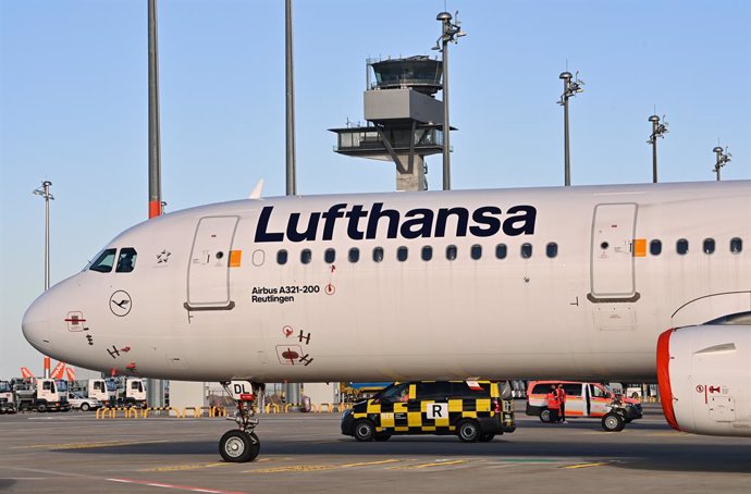 Avión de Lufthansa. 