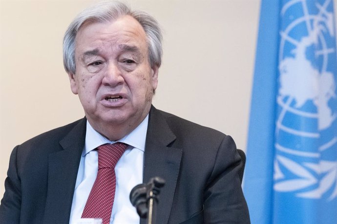 El secretario general de Naciones Unidas, António Guterres