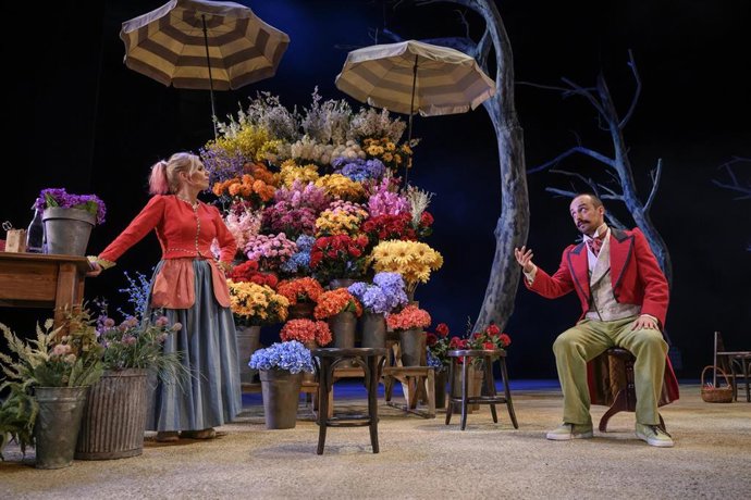 Muntatge 'La Rambla dels Floristes' al TNC