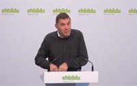 EH Bildu anuncia que está "en disposición de votar favorablemente" los PGE si "las cosas no se tuercen"