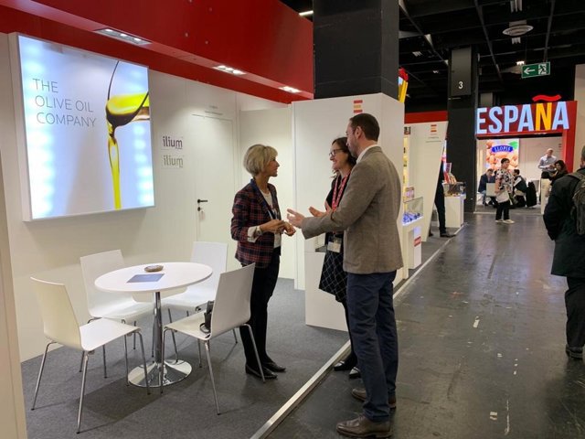 Estand de España en la feria Anuga en Colonia (Alemania)