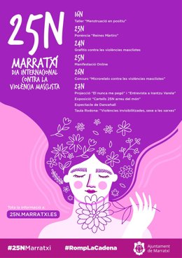 Celebración del 25 de Noviembre en el Ayuntamiento de Marratxí.