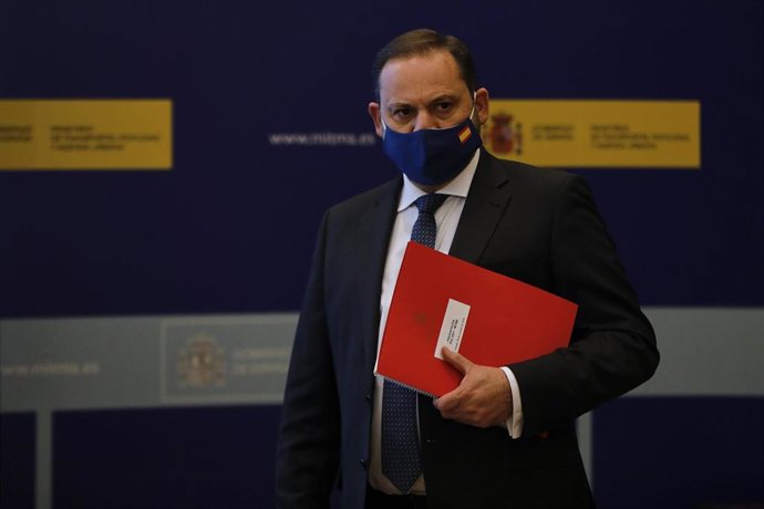 El ministro de Transportes, Movilidad y Agenda Urbana, José Luis Ábalos.