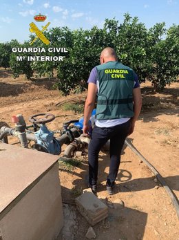 Intervención en un finca de cítricos de Alcolea por robo de combustible