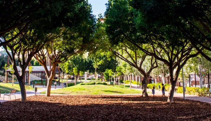 Parque del norte de Málaga capital