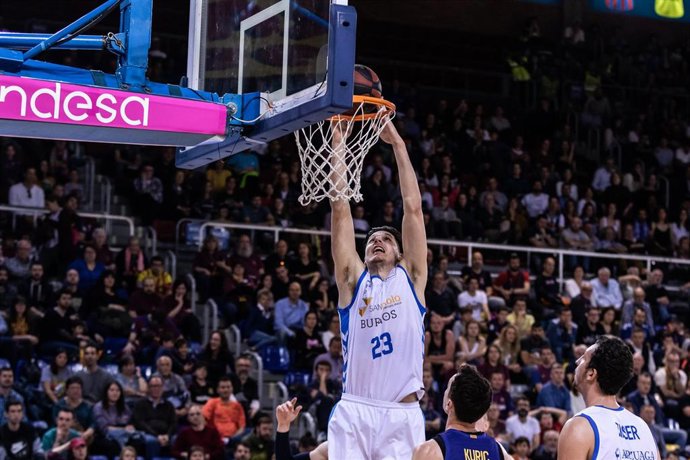 Goran Huskic jugando con San Pablo Burgos