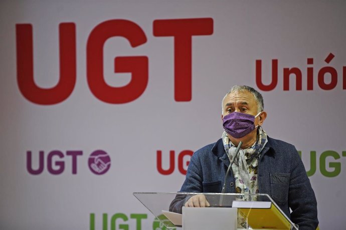 El secretario general de UGT, Pepe Álvarez