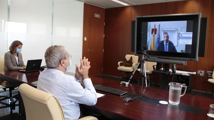 Velasco en la jornada 'Invest in Andalucía' con inversores alemanes