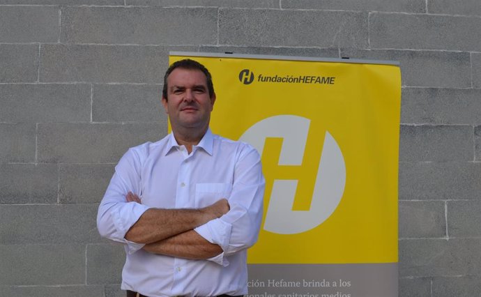 El secretario de Fundación Hefame, Enrique Ayuso