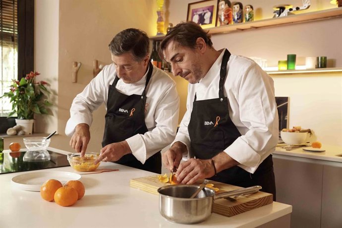 Joan y Jordi Roca preparan la receta de noviembre de Gastronomía Sostenible