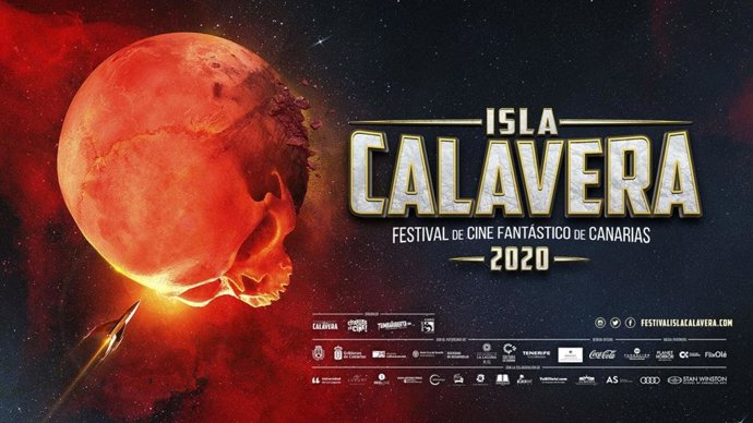 Cartel anunciador del festival de cine fantástico 'Isla Calavera'