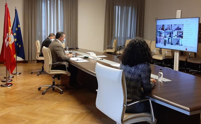 El Presidente De La Diputación De León, Eduardo Morán, Preside La Comisión Mixta Del Consorcio Patronato Provincial De Turismo De León Desarrollada Este Miércoles De Manera Telemática.