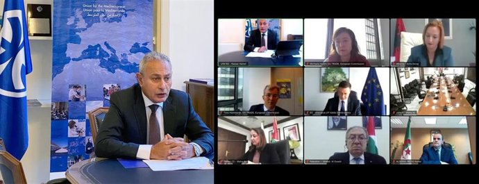 Imagen de la 11 reunión ministerial de Comercio de la UpM