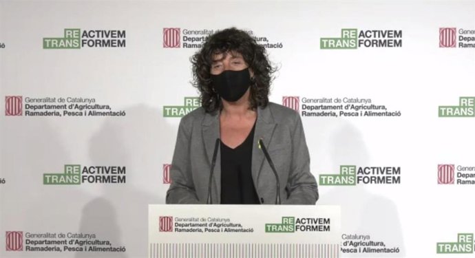 La consellera de Agricultura, Teresa Jord