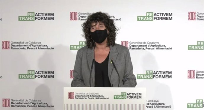 La consellera de Agricultura, Teresa Jord