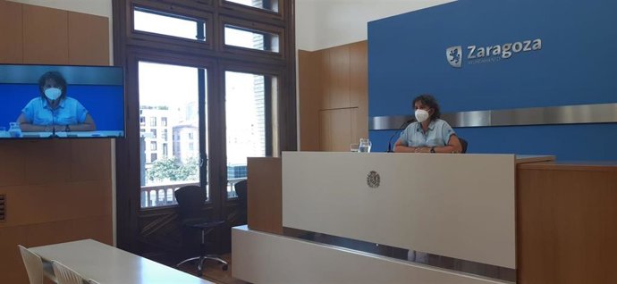 La concejal de ZeC en el Ayuntamiento de Zaragoza, Luisa Broto