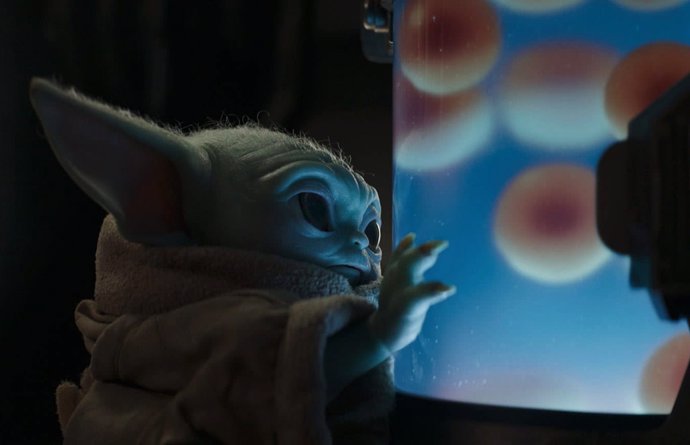 Baby Yoda, un glotón en The Mandalorian