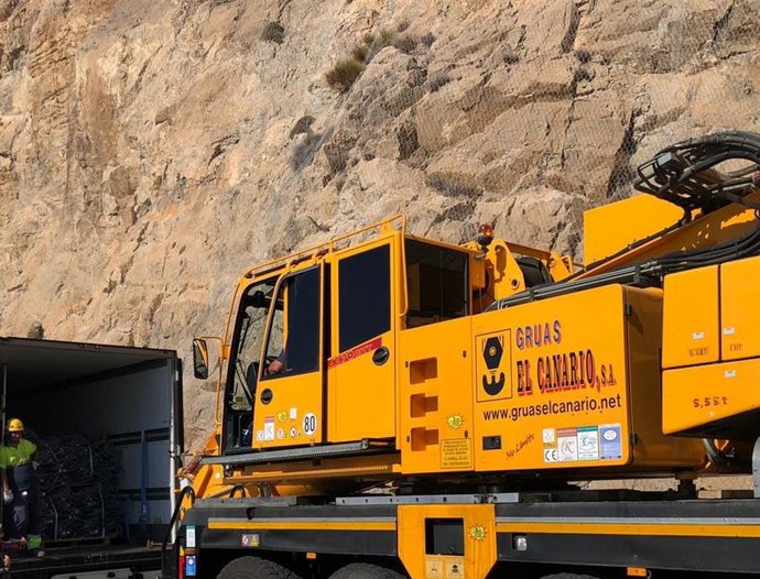 Maquinaria en El Cañarete