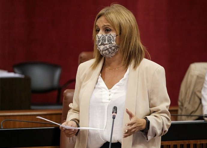 La parlamentaria onubense de Adelante Andalucía, María Gracia González.