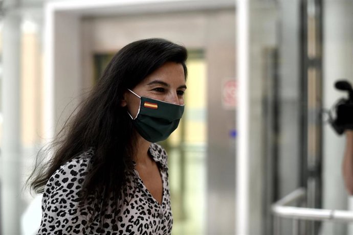 La portavoz de Vox en la Asamblea de Madrid, Rocío Monasterio