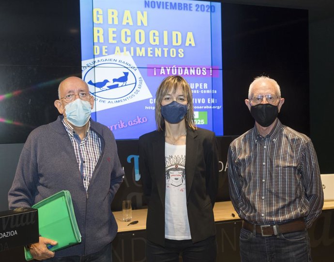 PFRESENTACIÓN DE LA GRAN CAMPAÑA DE RECOGIDA DEL BANCO DE ALIMENTOS DE ÁLAVA