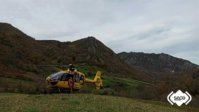 Helicóptero de rescate