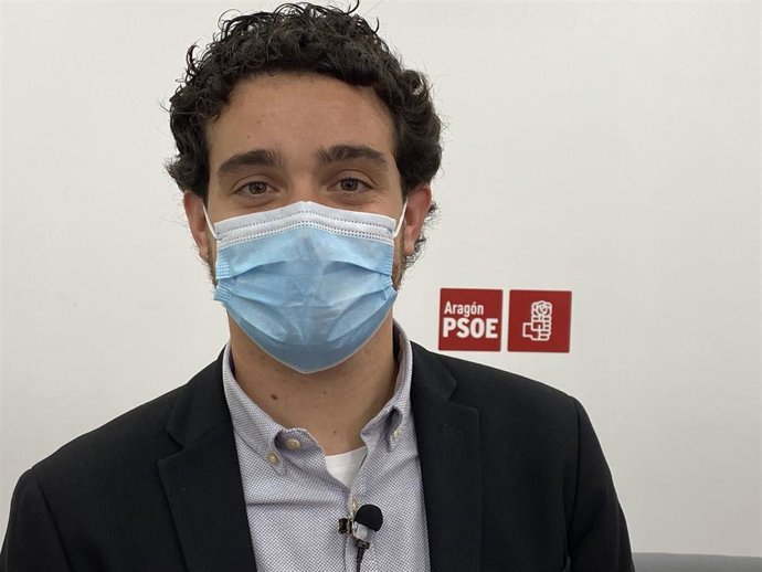 El secretario de Organización del PSOE-Aragón, Darío Villagrasa.