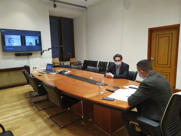 Reunión telemática del conselleiro de Medio Rural