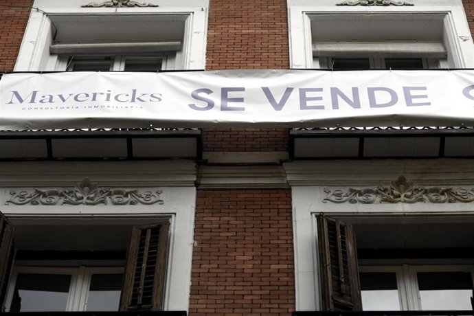 Caída de la compraventa de viviendas de la capital en febrero